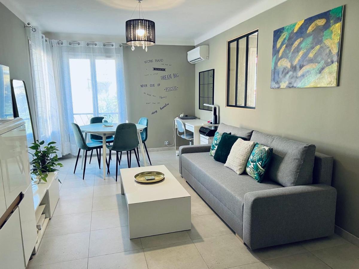 Apartmán Nice West Cosy Flat Balcony, Near Airport, Train, Beach, Public Transport, Supermarket, Comfortable And Well Equipped Exteriér fotografie